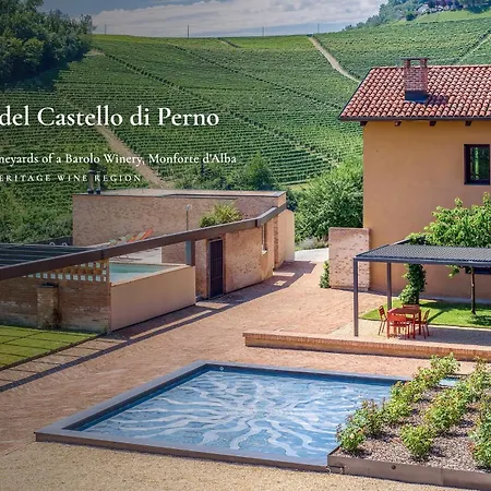 Foresteria del Castello di Perno - Rooms with Stunning Langhe Views at a Barolo Winery-3